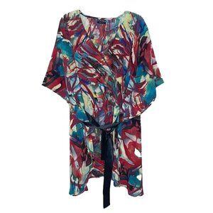 ❤️ 🆕 DILEMMA NY Rainbow Blouse Size L